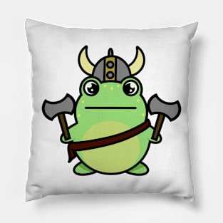 Barbarian Frog Pillow