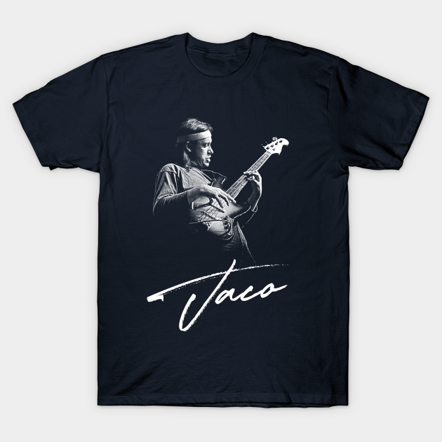 heks Tung lastbil kat Jaco Pastorius //// Bassist Fan Art Design - Jaco Pastorius - T-Shirt |  TeePublic
