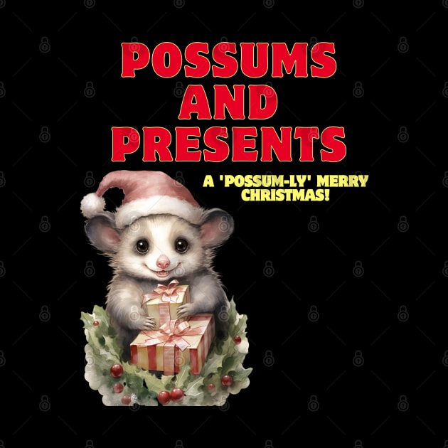 Possums and Presents by FehuMarcinArt