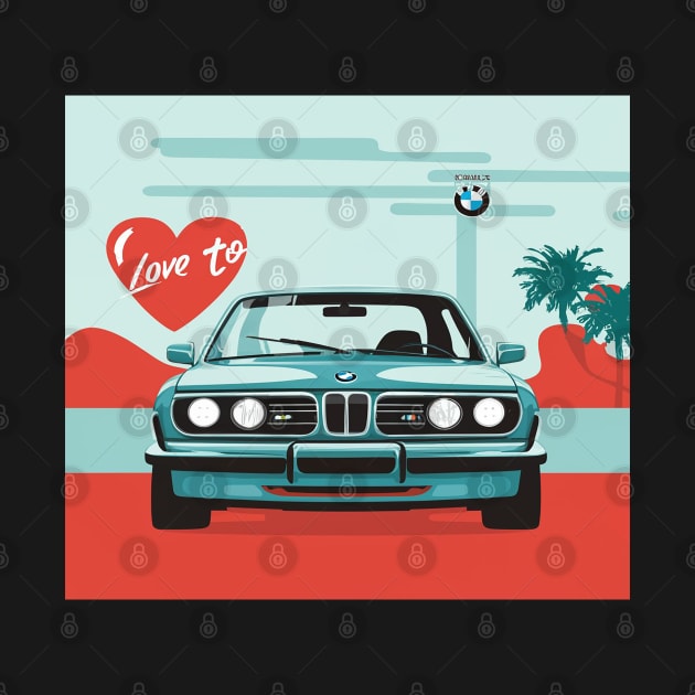 Love to BMW by Merch by Adamczyk