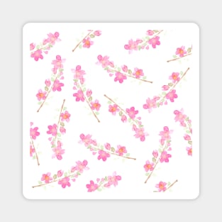 Watercolor Floral blossoms | Pattern Magnet