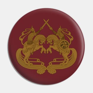 Slavic knights Pin