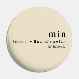 Mia Pin