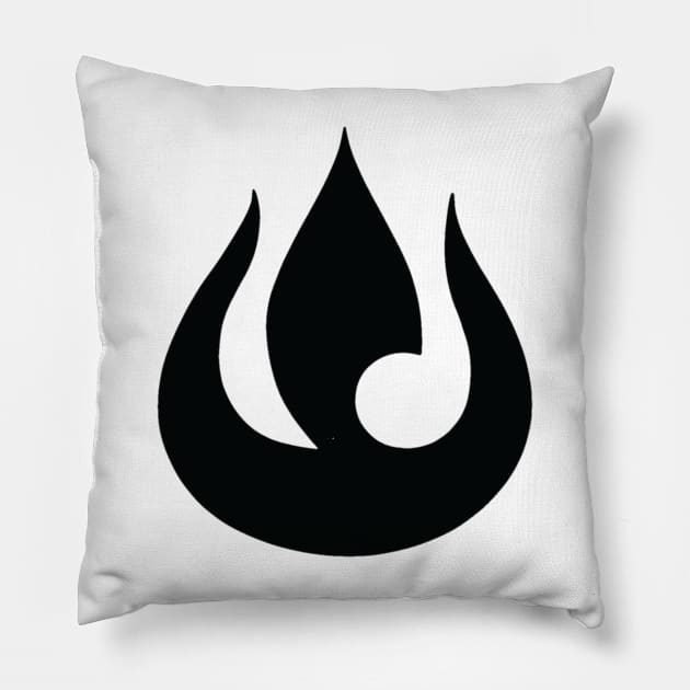 Fire nation banner Pillow by selmaeelsharon