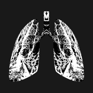 Marble human lungs T-Shirt