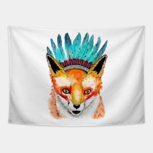 Fox Shaman Tapestry