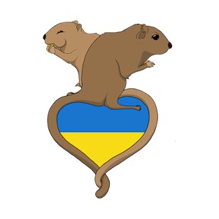 Gerbil Ukraine (light) T-Shirt