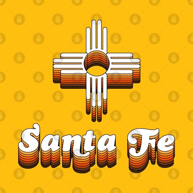 Santa Fe // Retro New Mexico Pride by darklordpug