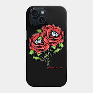 Eyeball Roses Phone Case