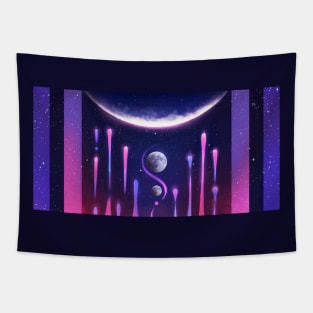 Moon Drop Tapestry