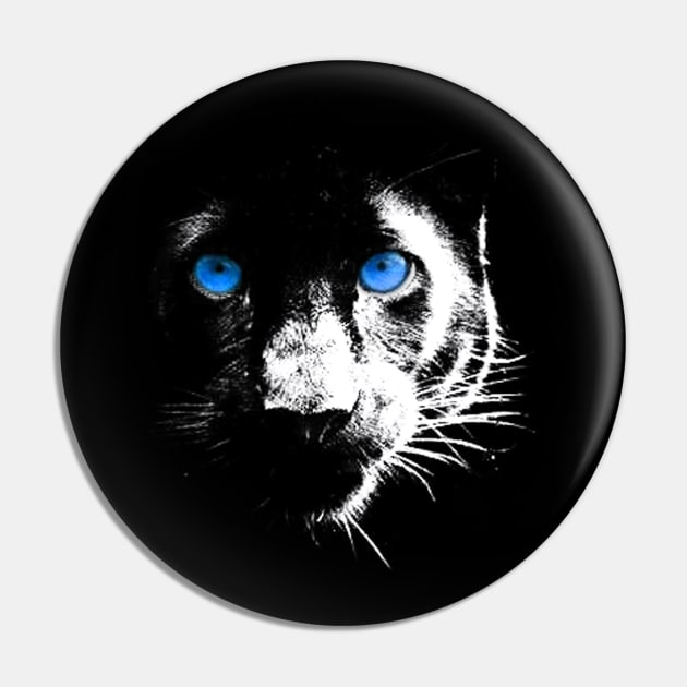 White Panther Pin by bobyberto