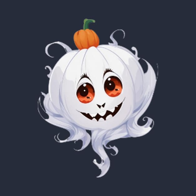 A funny halloween boo pumpkin by halazidan