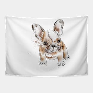 french bulldog dog Tapestry