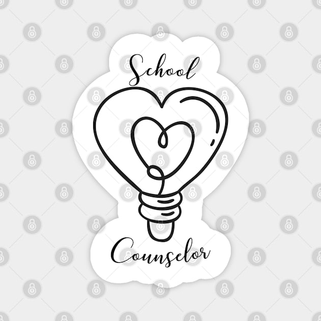 School Counselor Magnet by EtheLabelCo