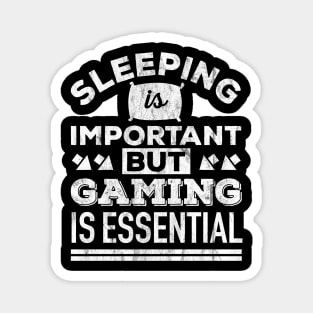 Funny Gaming essential gamer Gift Distressed Magnet