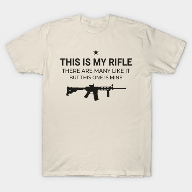 This Is my Rifle Quotes. Assault Rifle Weapon Machine Gun - Assault ...