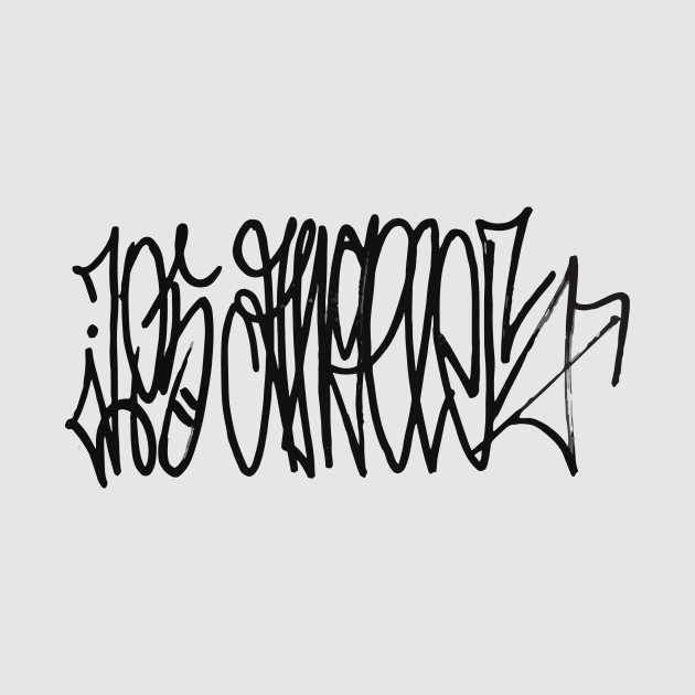 Los Angeles TAG #4 Black by Francis_Abstract_97