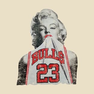 Retro - Marilyn Monroe Chicago Jordan White T-Shirt