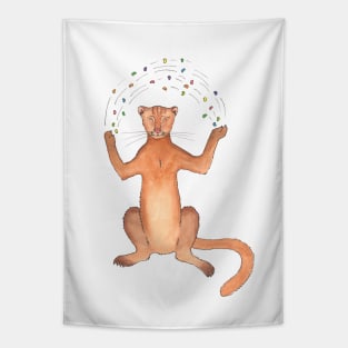 J is for Jaguarundi Tapestry