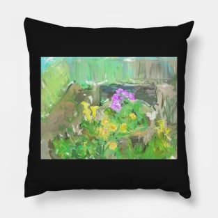 In the Garden Pillow