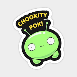 Final Space Mooncake Chookity Pok - Funny Magnet