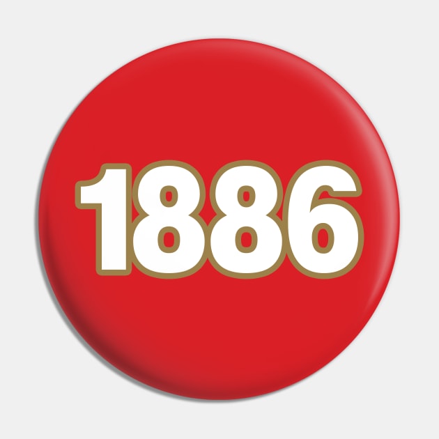 1886 Pin by Footscore