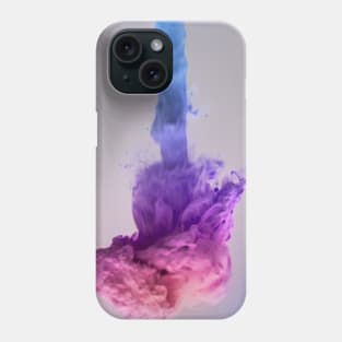 Ink Blob Blue Pink Phone Case