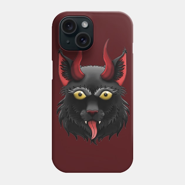 Krampuss Phone Case by Tanisha Vidale