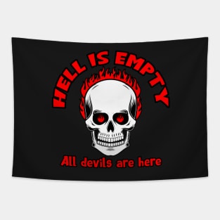 Hell is Empty! Tapestry