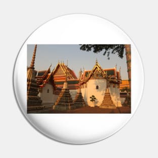 A group of small stupa at Phra Chedi Rai in Wat Pho temple complex, Bangkok H Pin