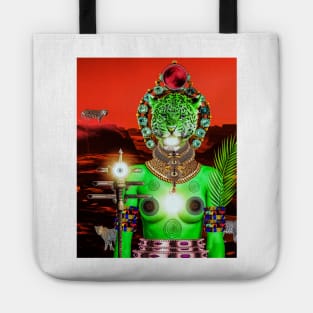 IGBO / AFRICAN GODDESS: ISI-IKEM / ISHI-IKEM / SEKHEM / SEKHMET / AGU-NNEM BY SIRIUS-UGO-ART Tote