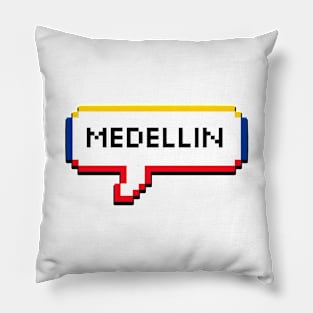 Medellin Colombia Bubble Pillow