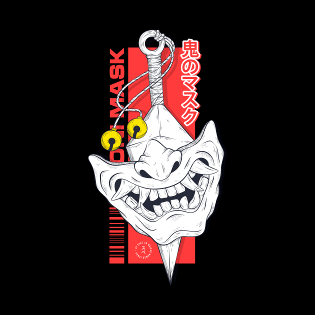 Japanese Oni Mask by Spes.id