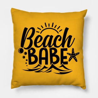 Beach Babe Pillow