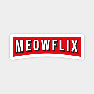 Meowflix Magnet