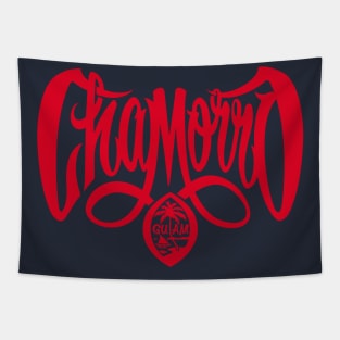 Chamorro Red Tapestry