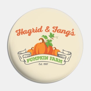 Hagrid & Fang's Pumpkin Farm Pin