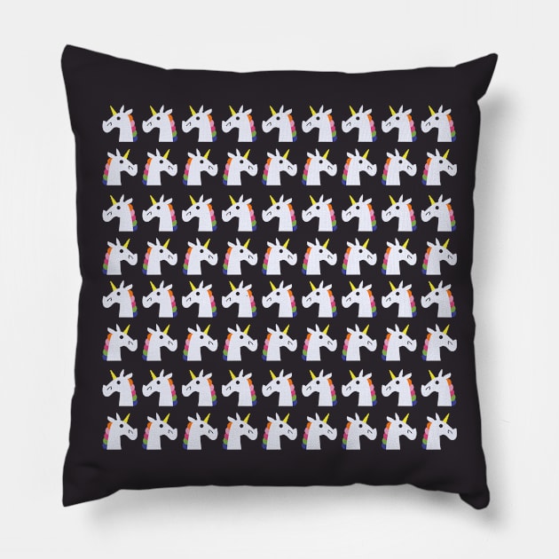 I Love Unicorns Pillow by Thatssounicorny