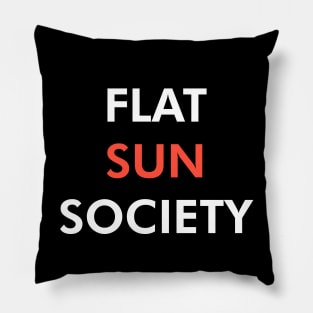 Flat Sun Society (Light) Pillow