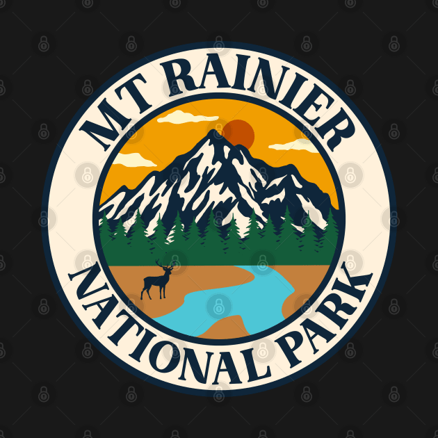 Mt rainier national park by Tonibhardwaj