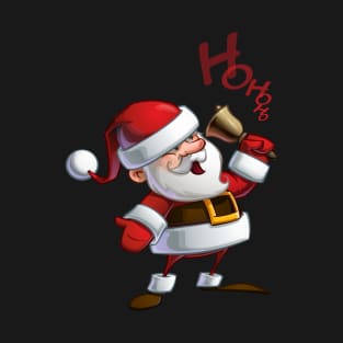 Santa talks about jolly Funny - Christmas Gift T-Shirt