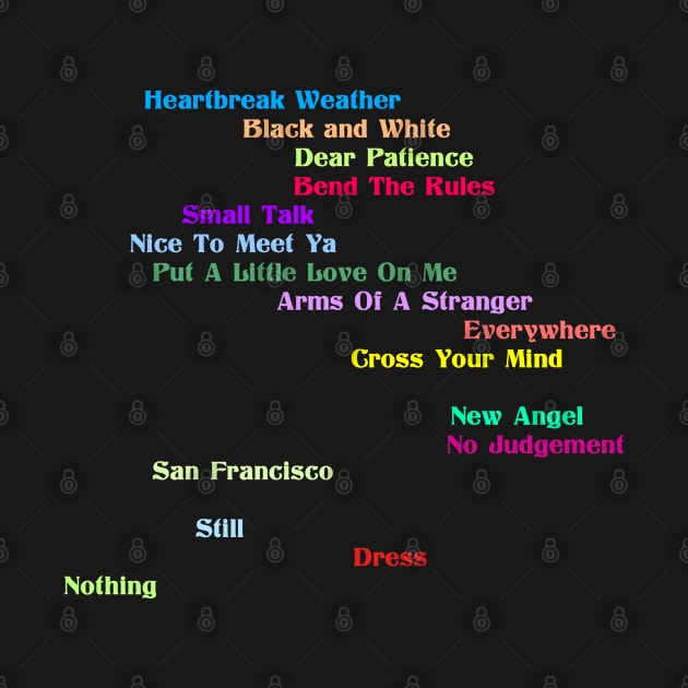 heartbreak weather tracklist by Narrie