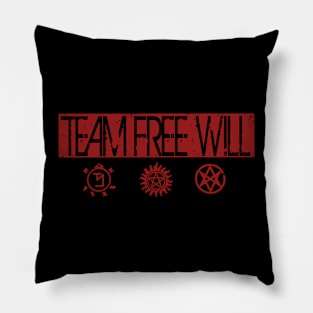 TEAM FREE WILL - SPN "Supernatural" Pillow