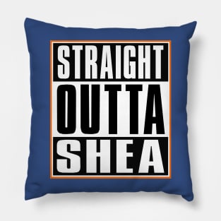 Straight Outta Shea Stadium Pillow