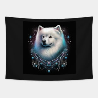 Dazzling Samoyed Tapestry