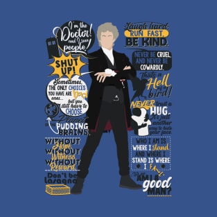 12th Doctor Quotes T-Shirt