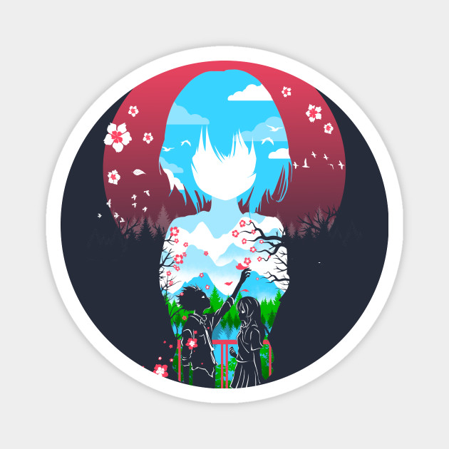 A Silent Love - A Silent Voice - Magnet | TeePublic A Silent Love - A Silent Voice - Magnet | TeePublic