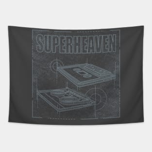 Superheaven - Technical Drawing Tapestry