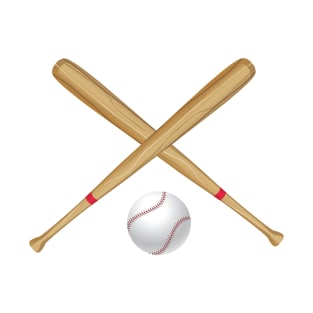 Baseball Bat and Ball T-Shirt