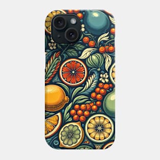 Art Deco Fruit Phone Case